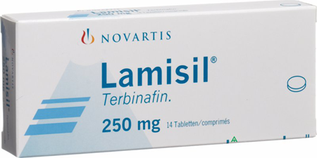 Lamisil 250 mg tablets