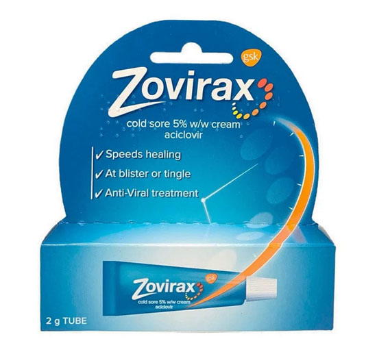 Zovirax (Aciclovir) Cream 2 g